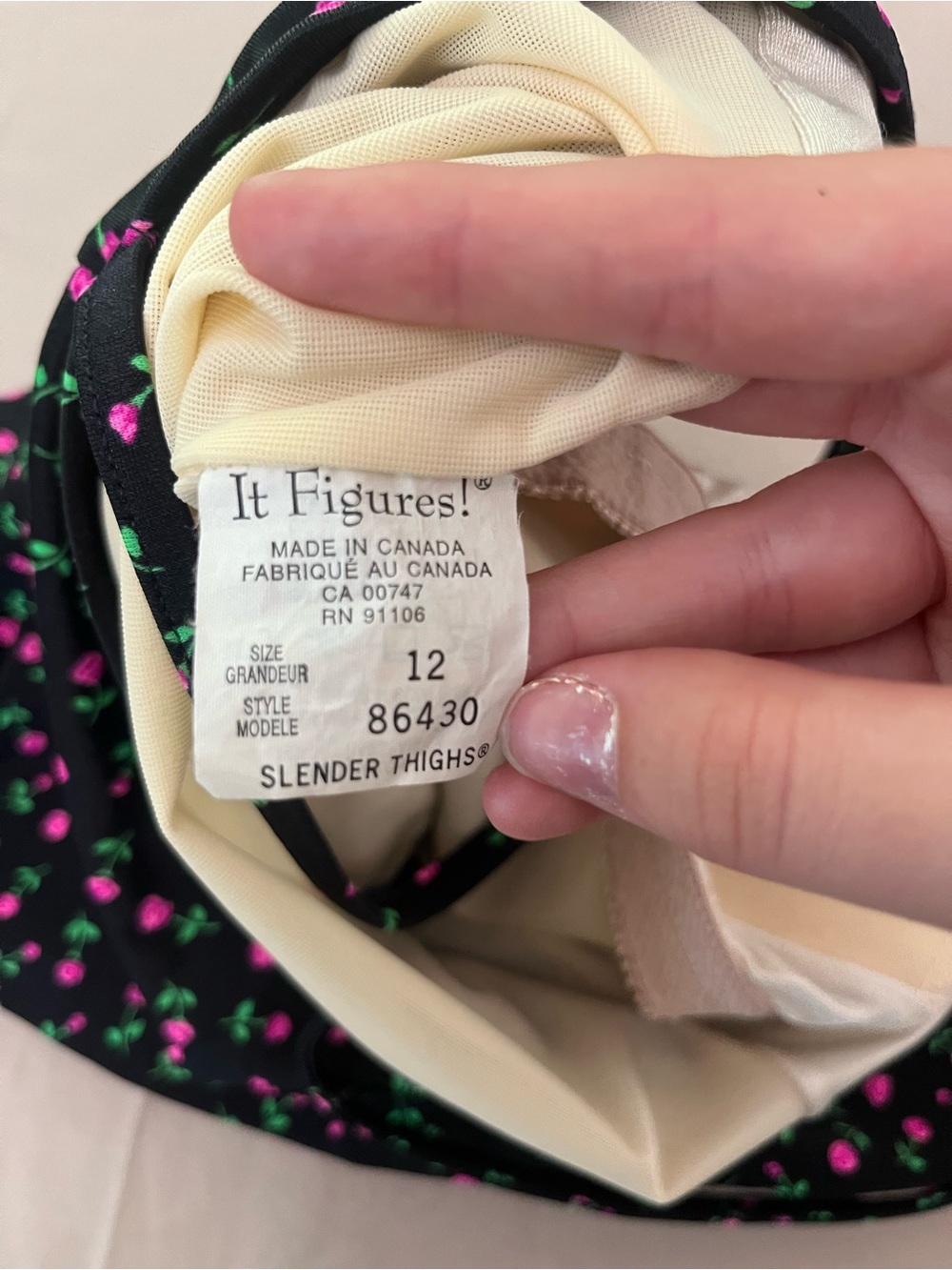 Vintage swim dress- It Figures! - Picture 3 of 4